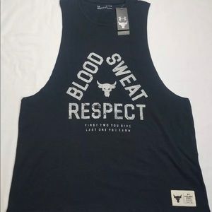 Under Armour Project Rock Blood Sweat and Respect